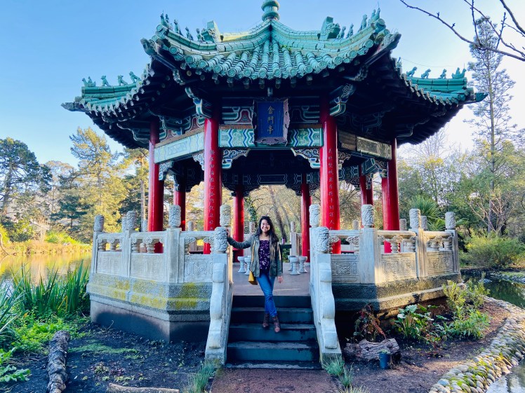 Golden Gate Park Japanese gazebo