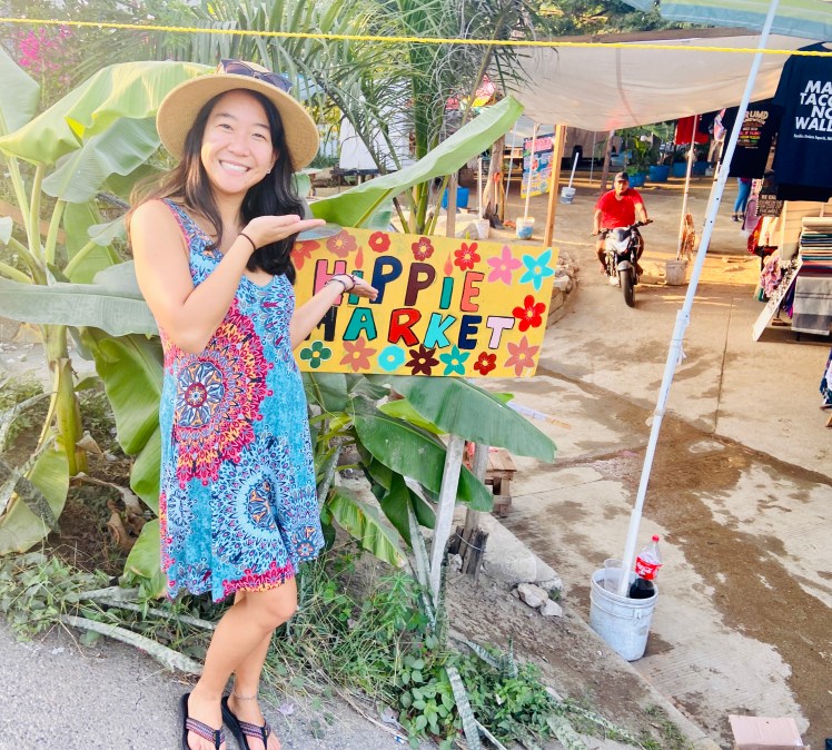 Hippie market Mexico 