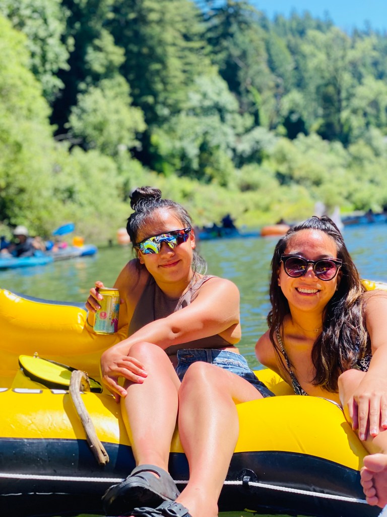 Floating on Russian River