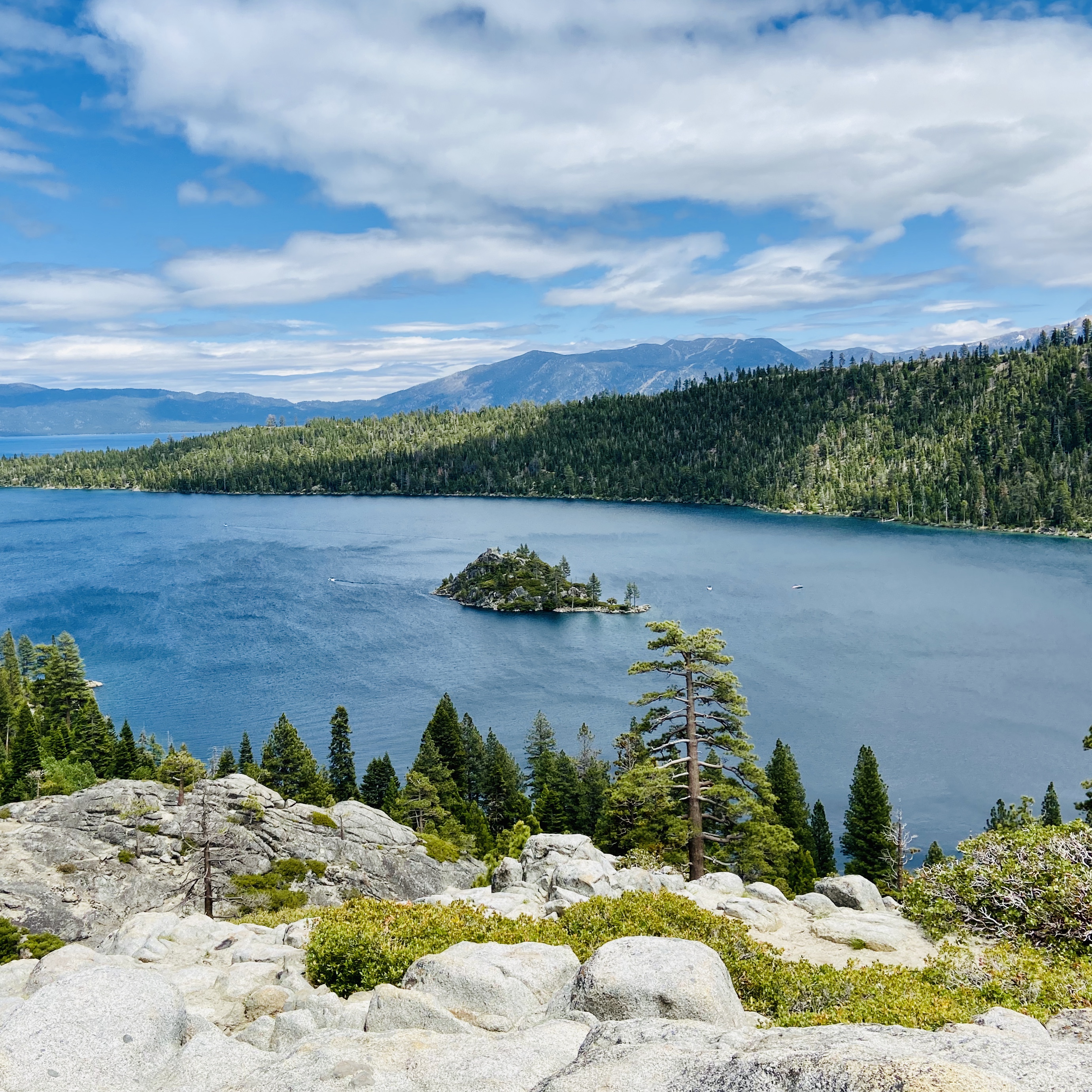 Top of Emerald Bay, Tahoe