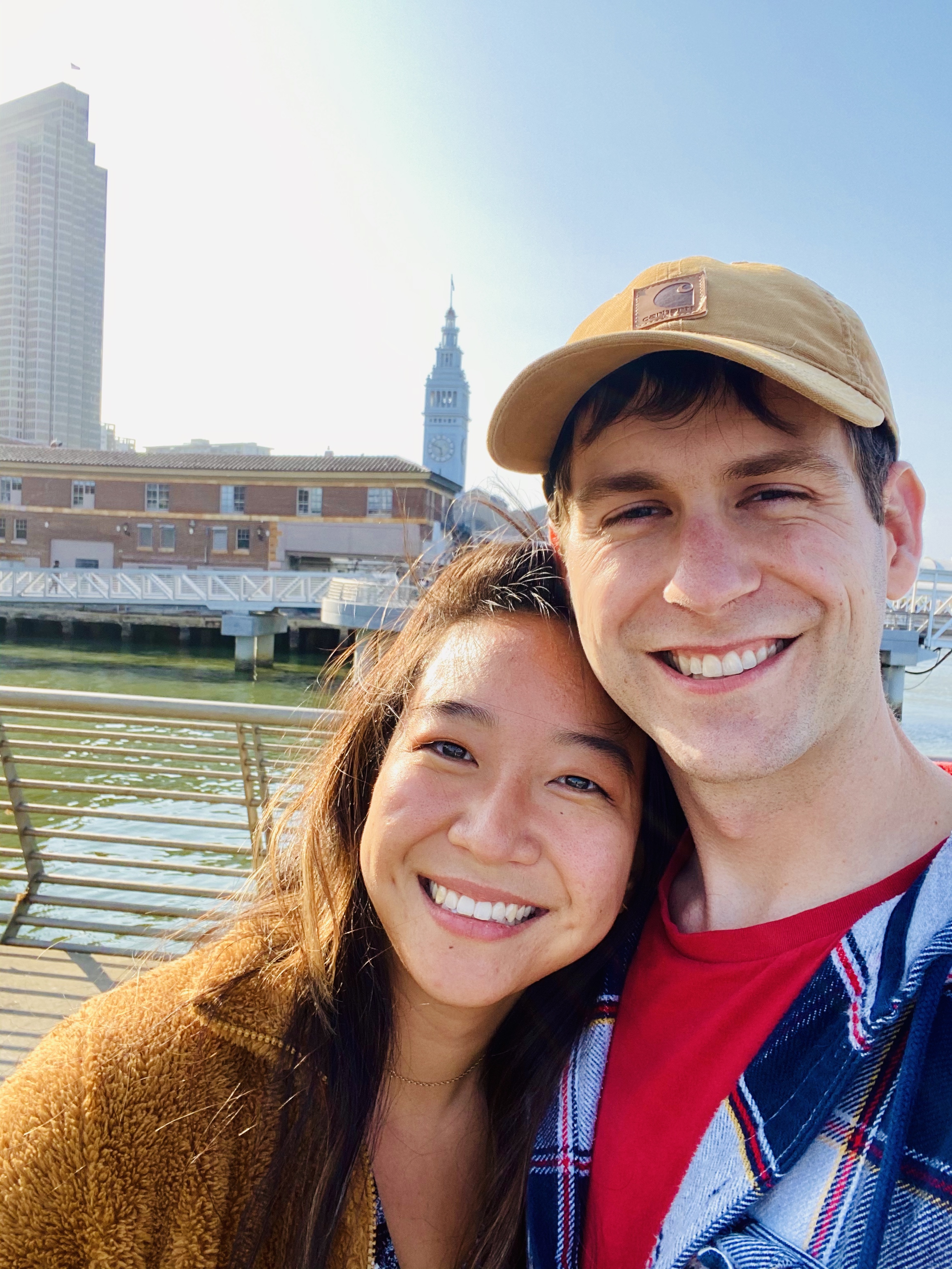 walking along embarcadero