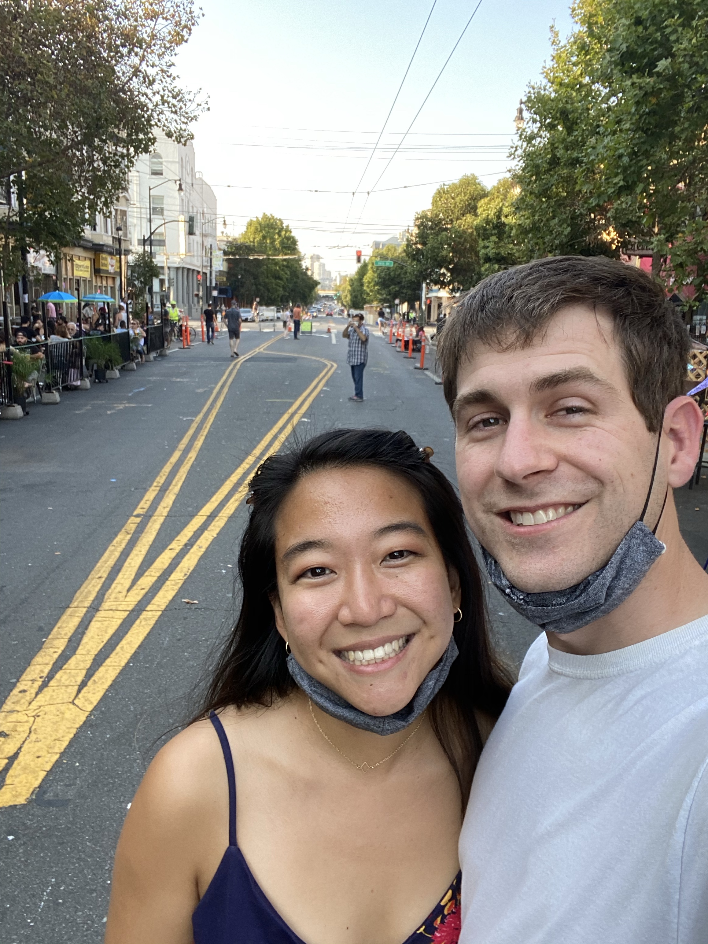 valencia street outdoor dining
