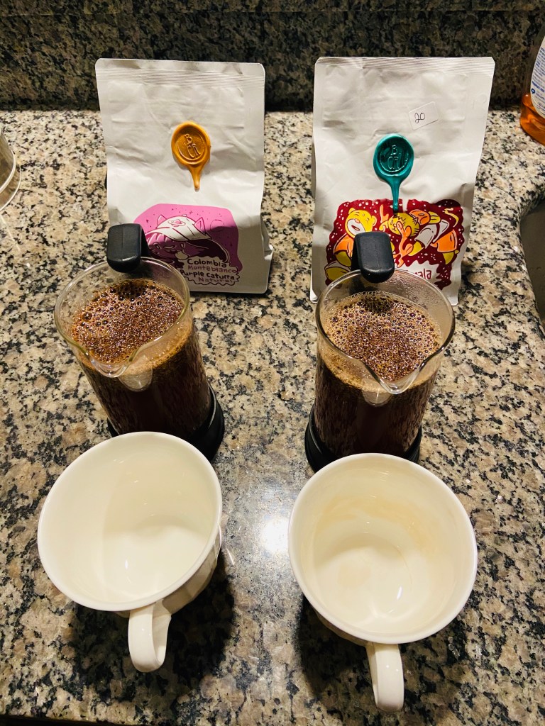 coffee tasting