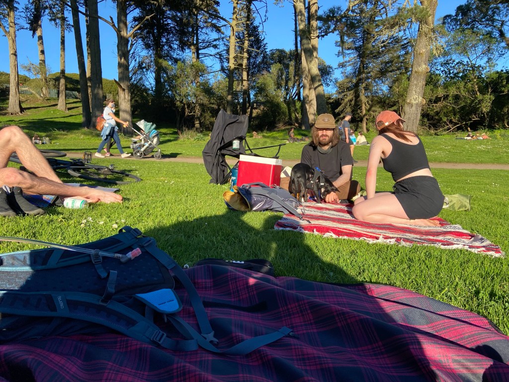 Friends in Golden Gate Park