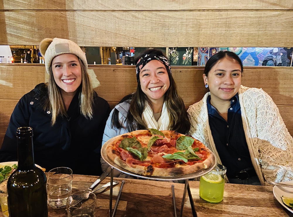 Dinner with friends at star belly