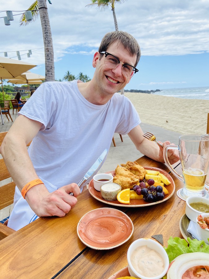 Four Seasons Kona restaurant 