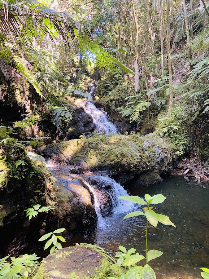 Waterfall three tiers