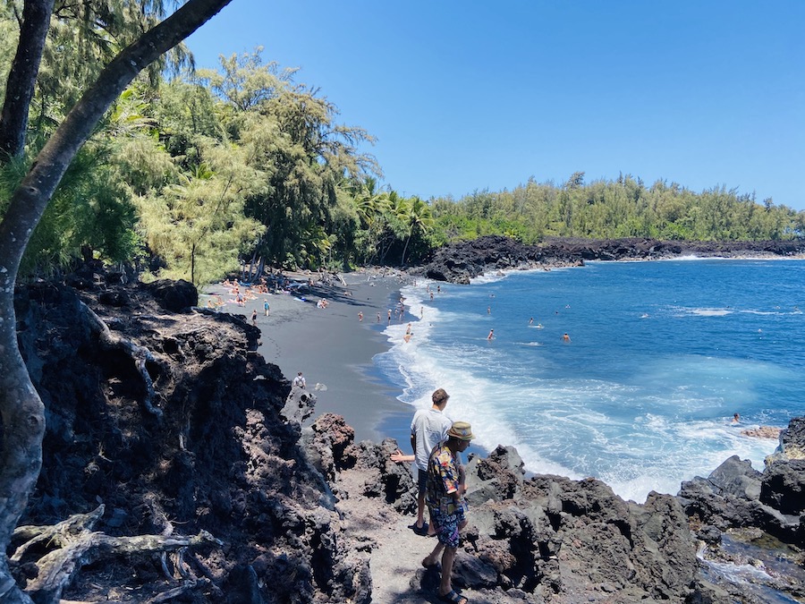 Kehena Black Sand Beach