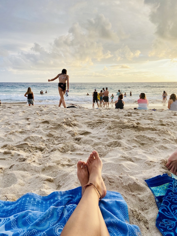 Sunset on Magic Sand Beach