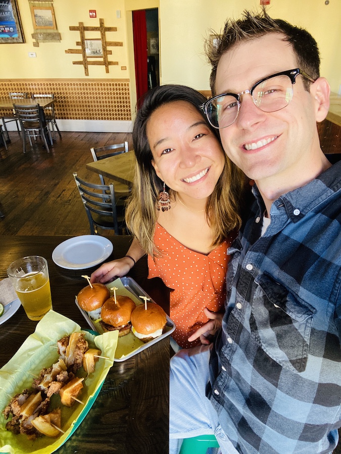 Urban Putt food and drinks