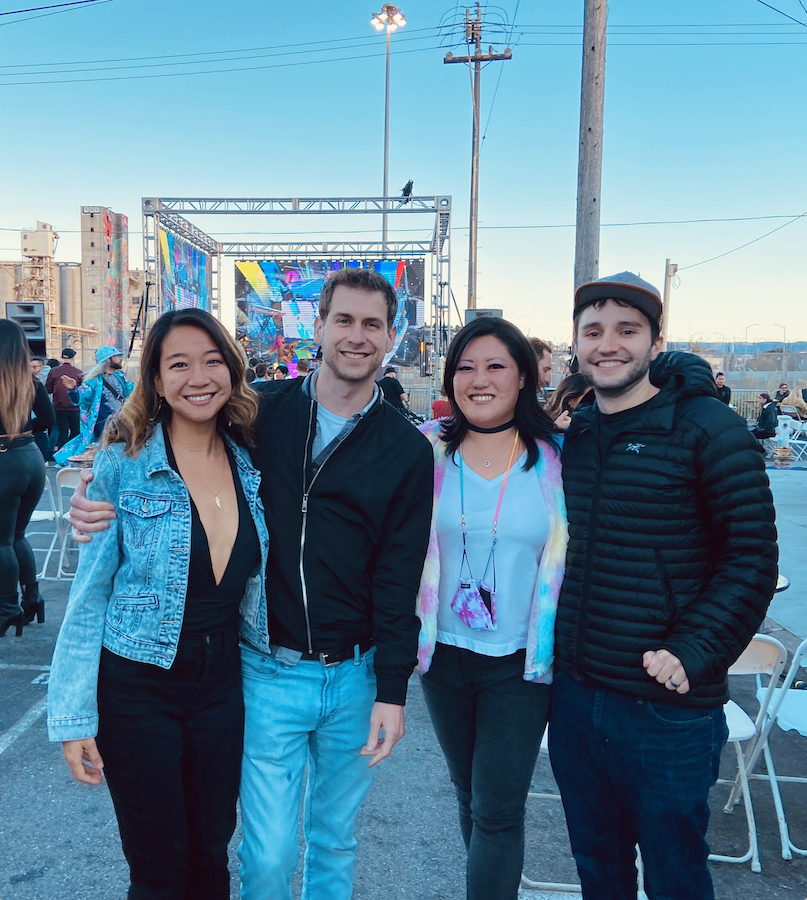 Friends at the Midway