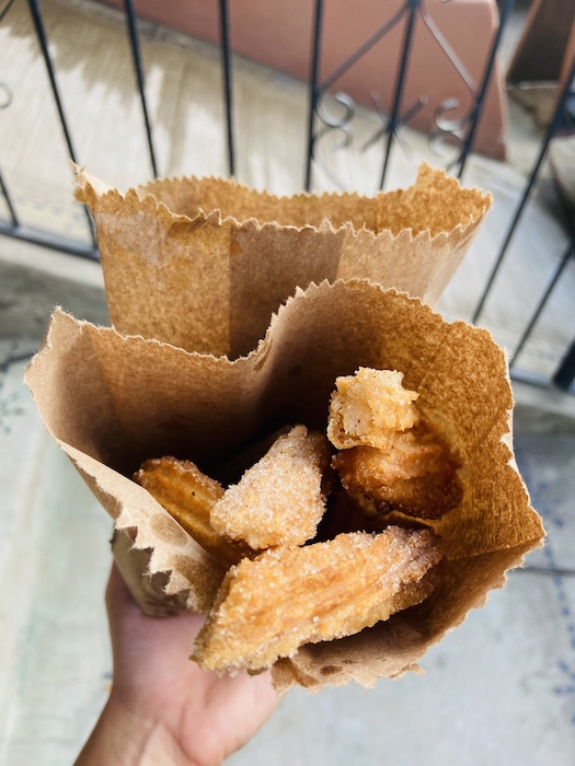 Fresh churros