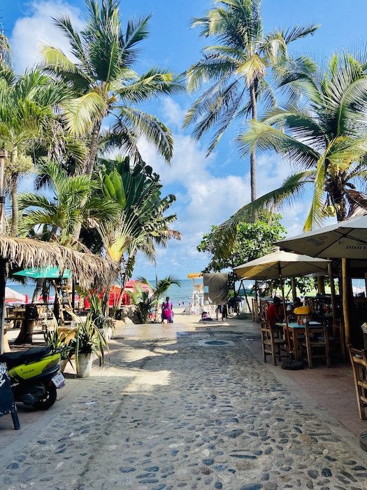 Road to Sayulita beach 