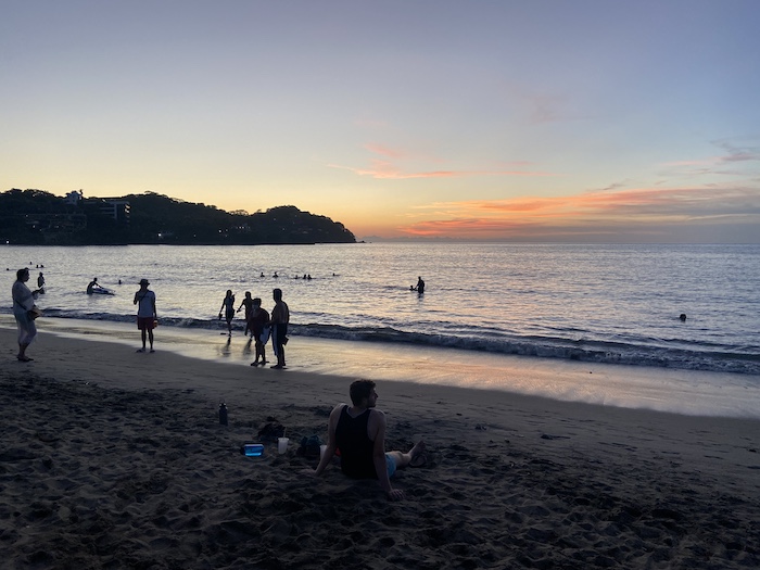 Sunset at Sayulita Beach