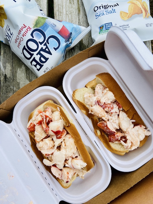 lobster rolls in Kennebunkport