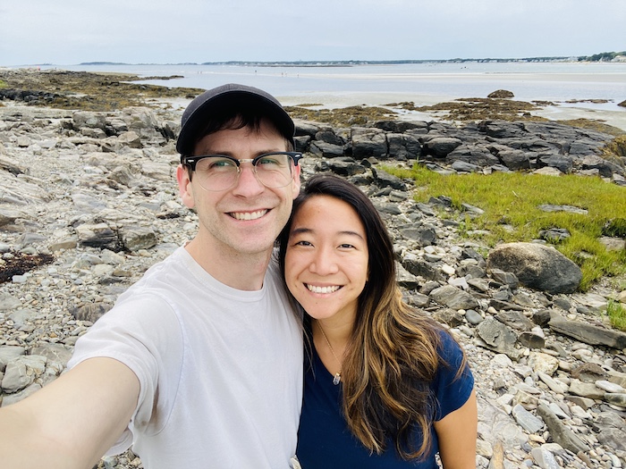 Beach on Timber Point trail