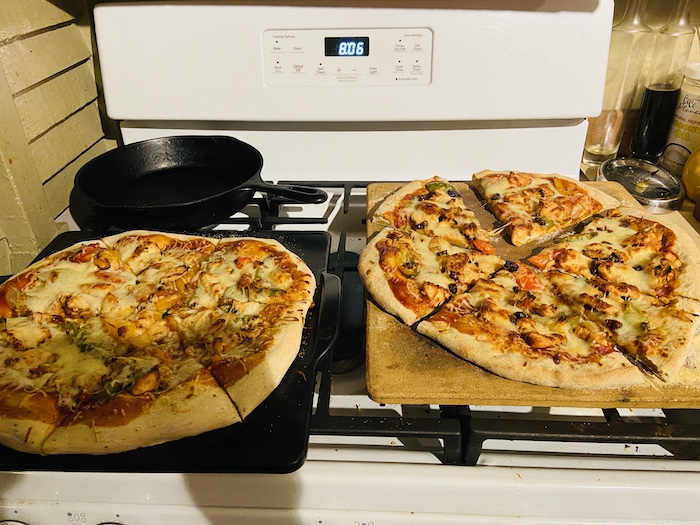 Homemade pizza