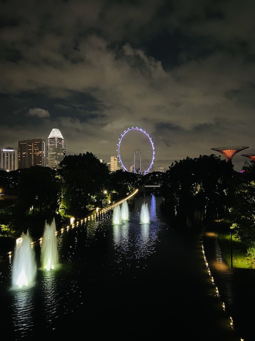 Singapore at night