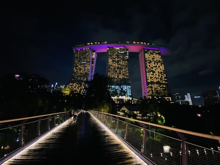 Singapore at night
