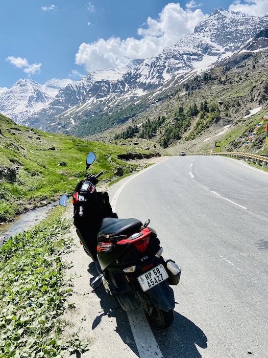 Scooter through Himachal Pradesh