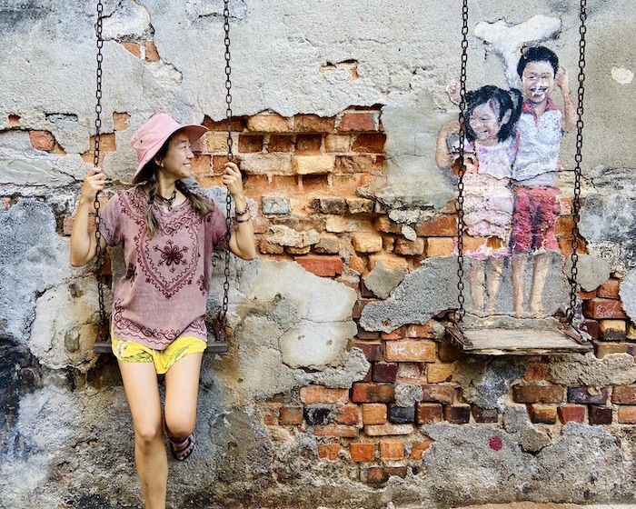 street art in Georgetown, Penang, Malaysia