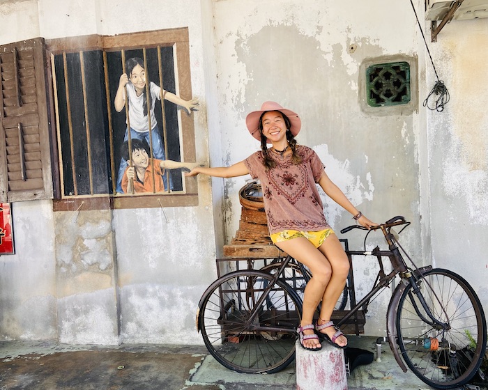 street art in Georgetown, Penang, Malaysia