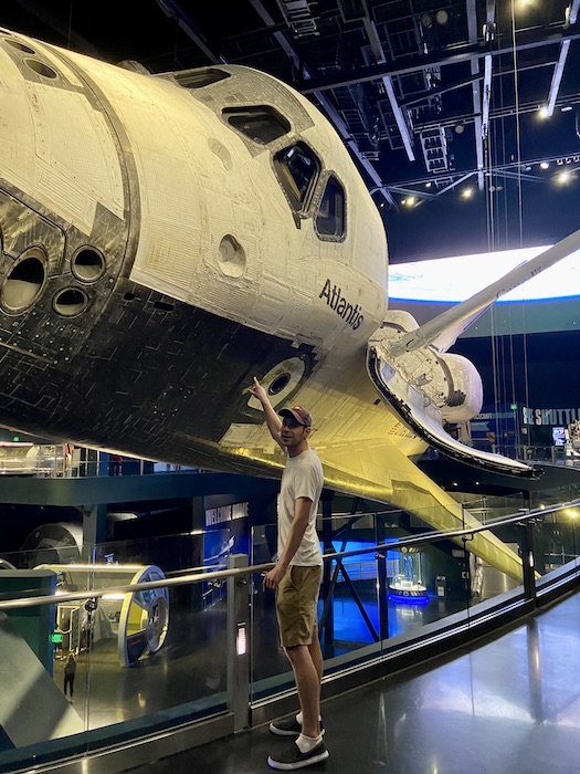 Atlantis rocket at Kennedy Space Center