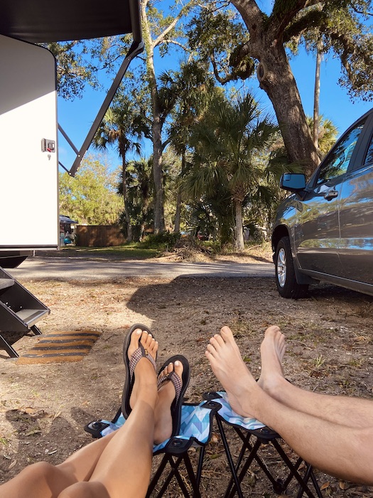 Manatee Hammock Campground, Cape Canaveral, Florida